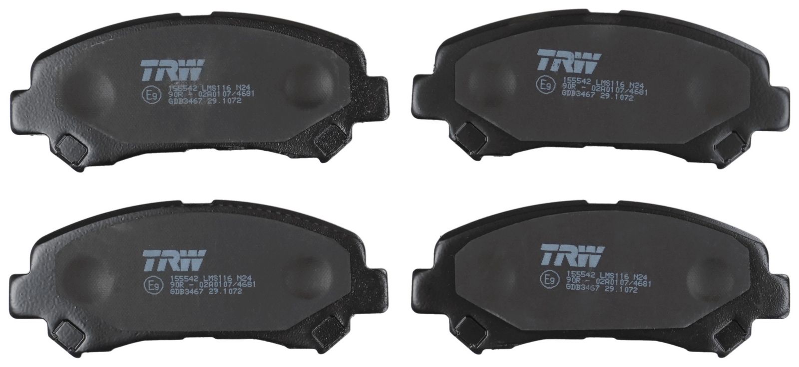 stabdžių trinkelių rinkinys, diskinis stabdys-1