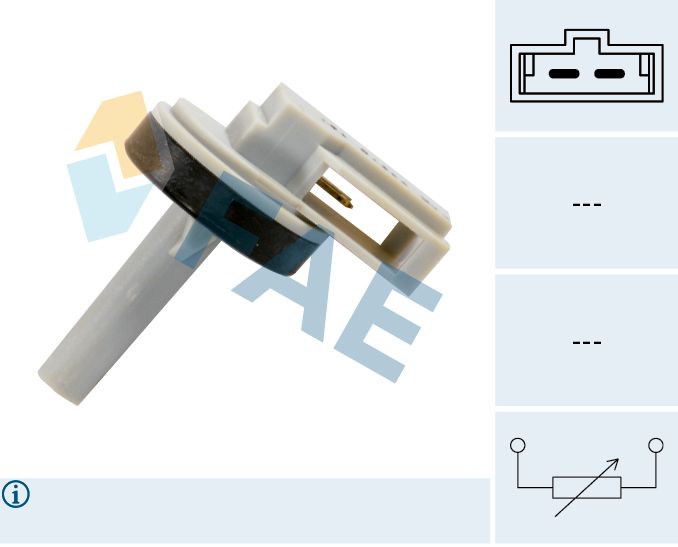 FAE 33870 Sensor, interior temperature