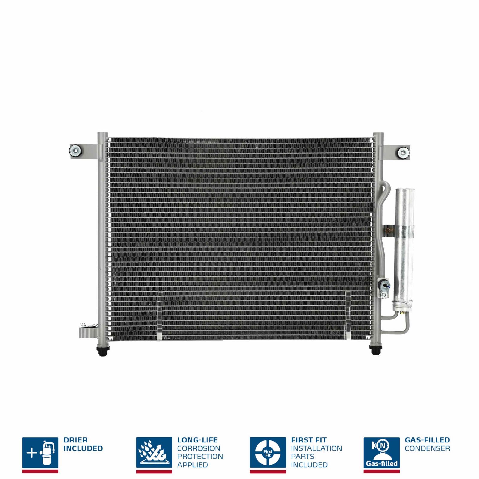 NISSENS 94641 Condenser, air conditioning