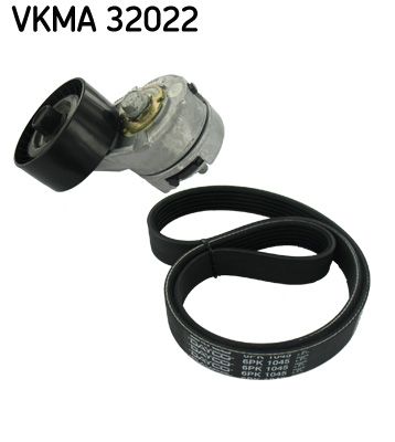 SKF VKMA 32022 V-ribbed belt set