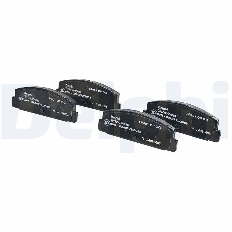 DELPHI LP401 Brake pad set, disc brake