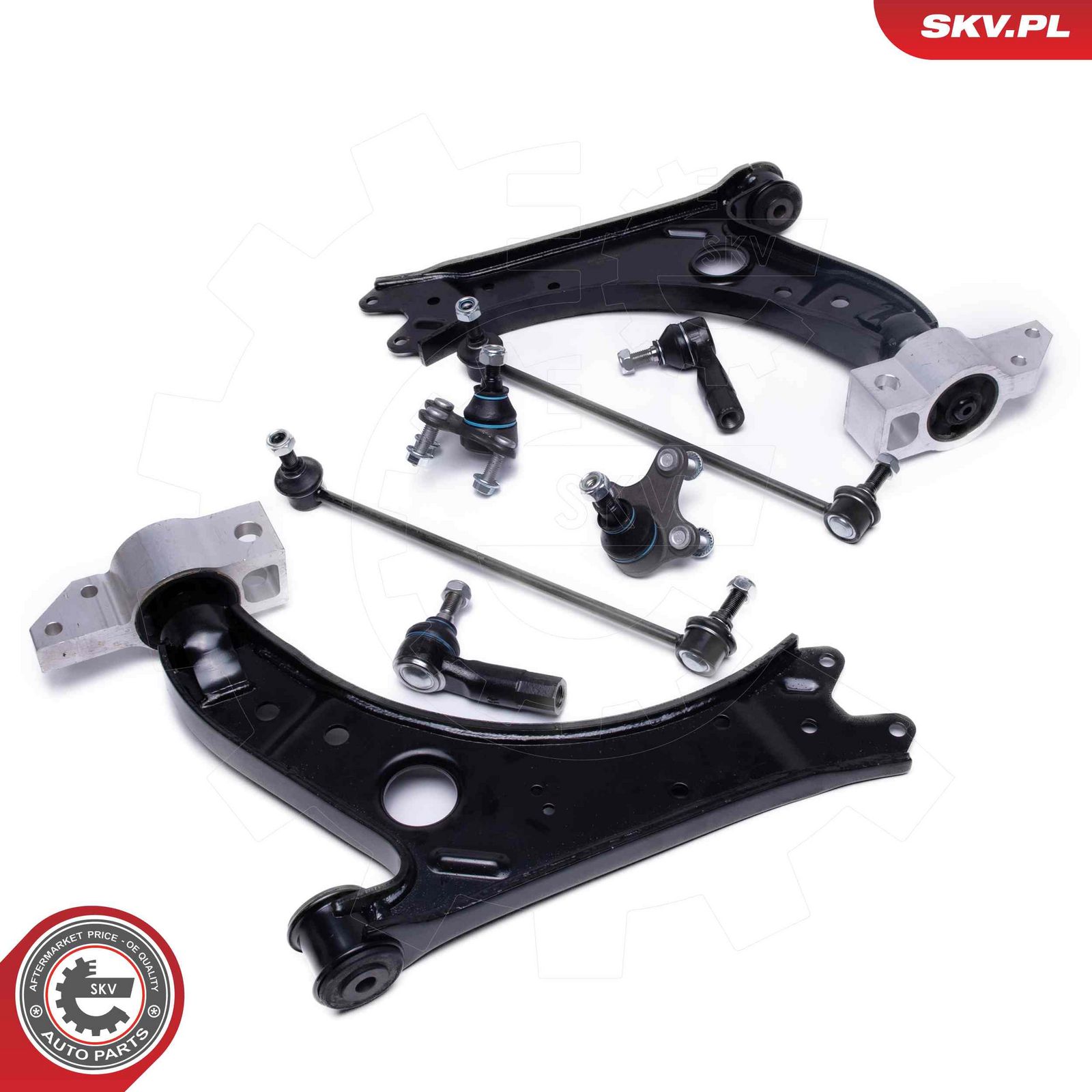 Control/Trailing Arm Kit, wheel suspension