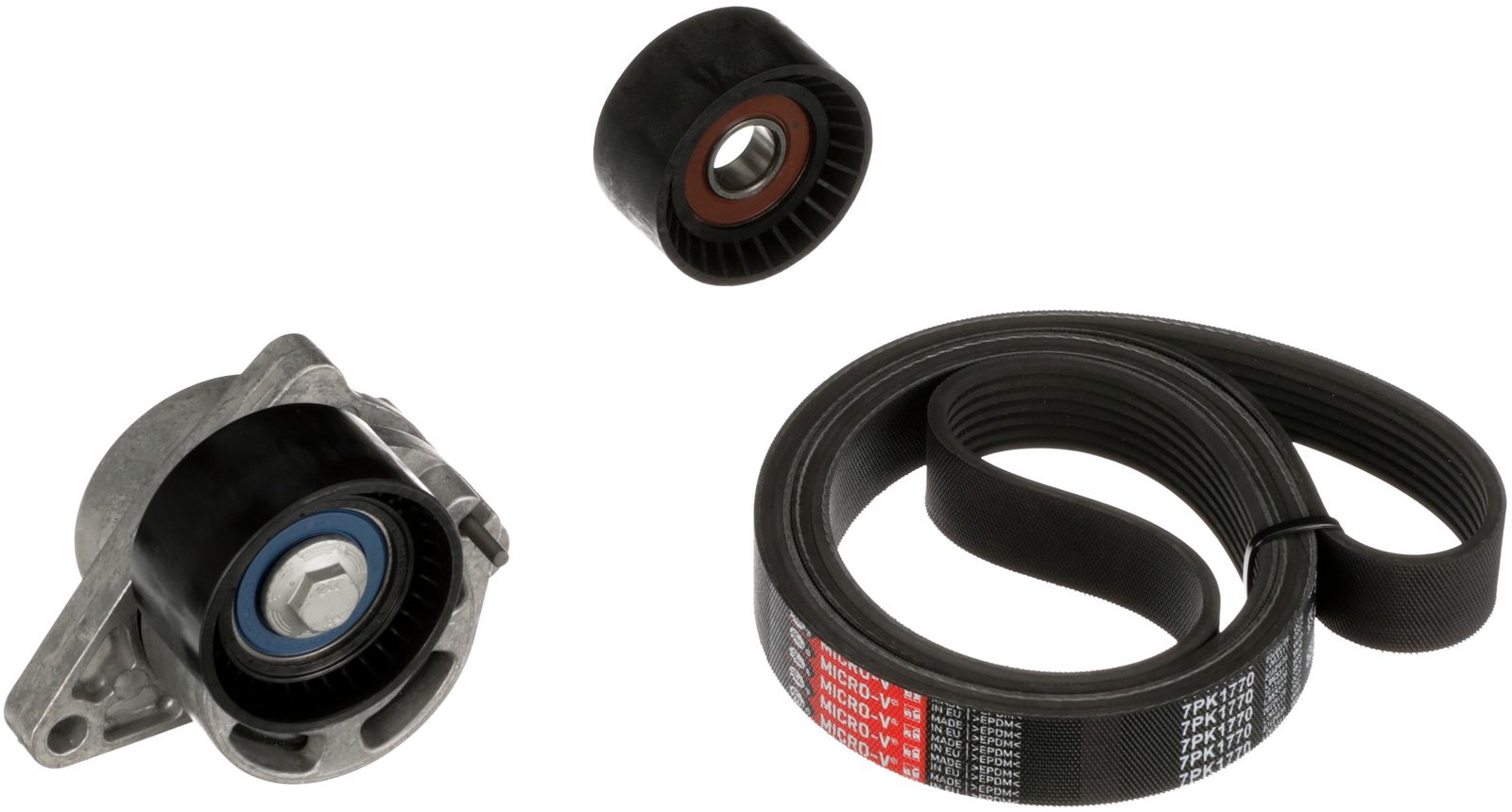 GATES K017PK1770 V-ribbed belt set