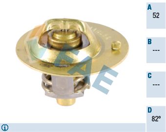 FAE 5320582 Thermostat, coolant