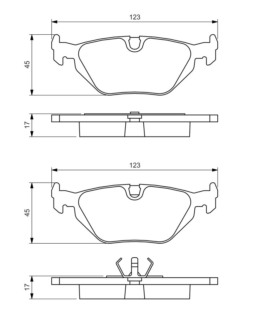 Brake Pad Set, disc brake-4
