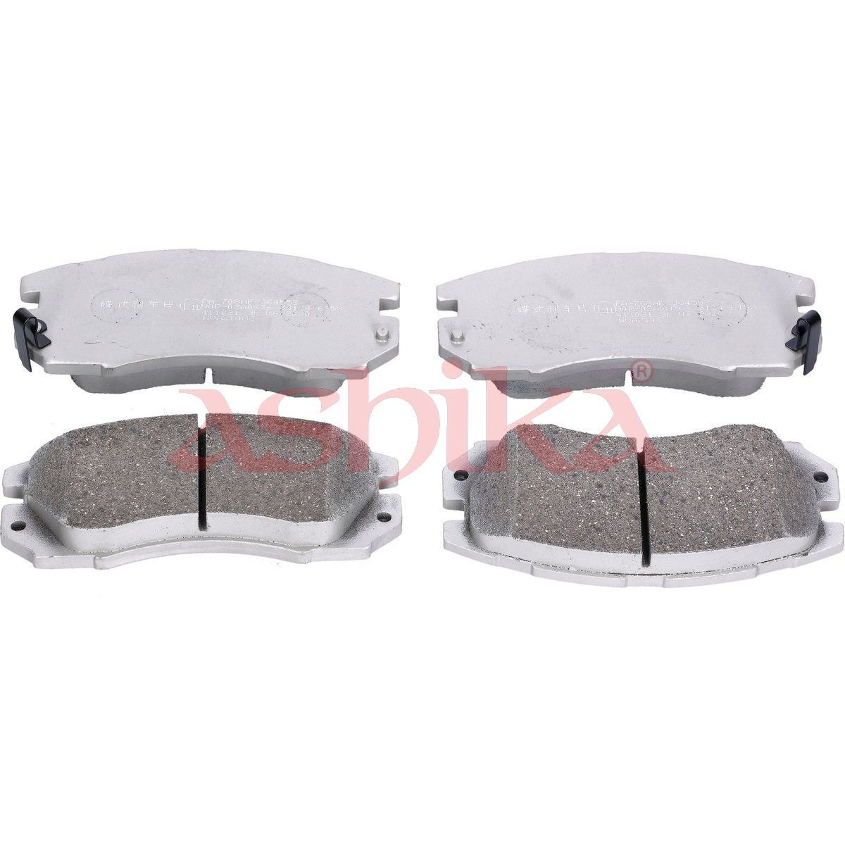 ASHIKA 50-07-708 Brake pad set, disc brake