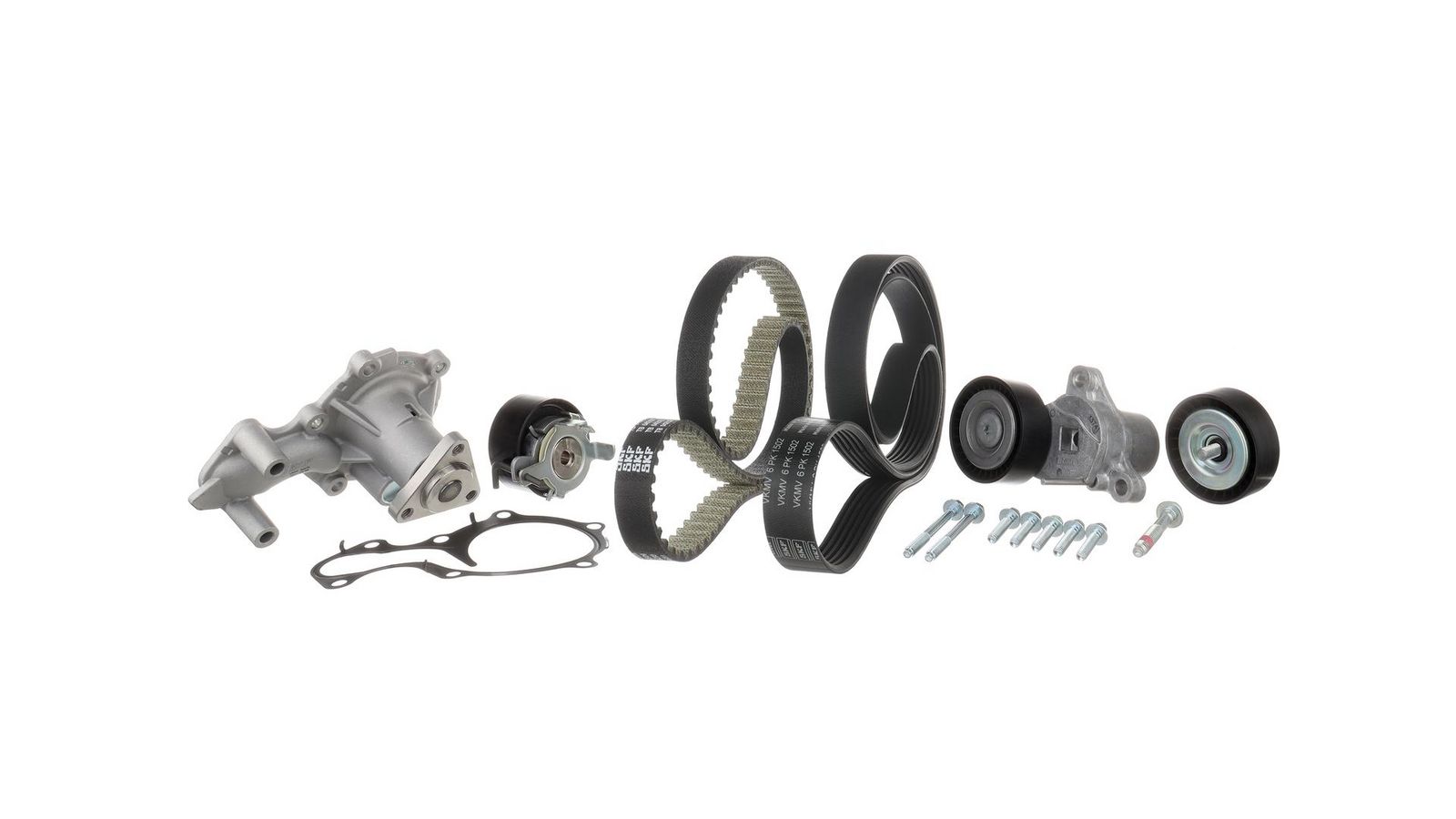 SKF VKMC 14002 Water pump + timing/v-ribbed belt set