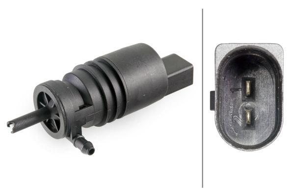 vandens siurblys, priekinio stiklo plovimas