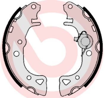 BREMBO S 61 516 Brake shoe set