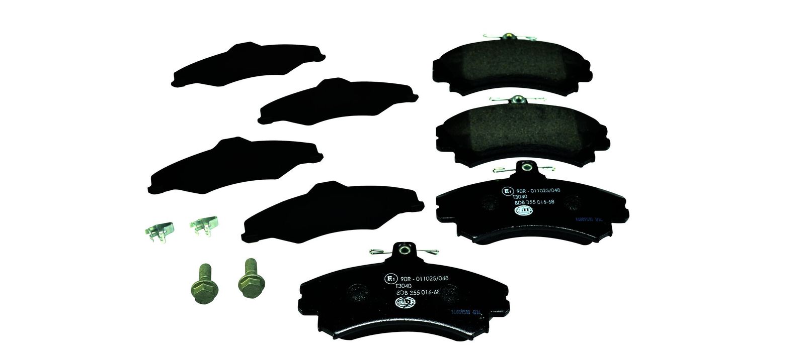 HELLA 8DB 355 016-681 Brake pad set, disc brake