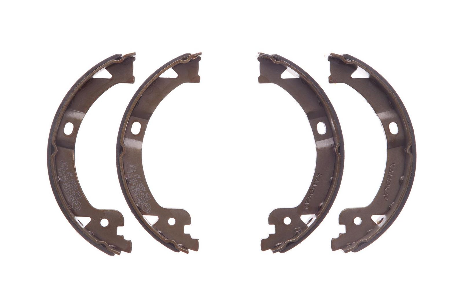 KAMOKA JQ212053 Brake shoe set, parking brake