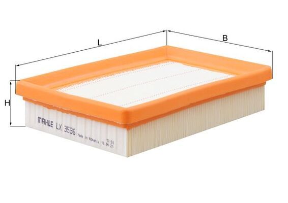 KNECHT LX 3536 Air filter