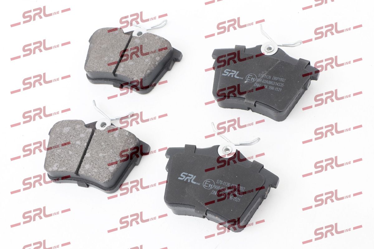 SRLINE S70-1126 Brake pad set, disc brake