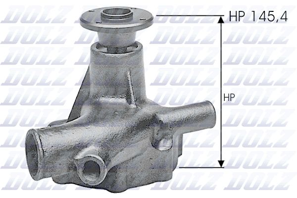 DOLZ N121 Water pump, engine cooling