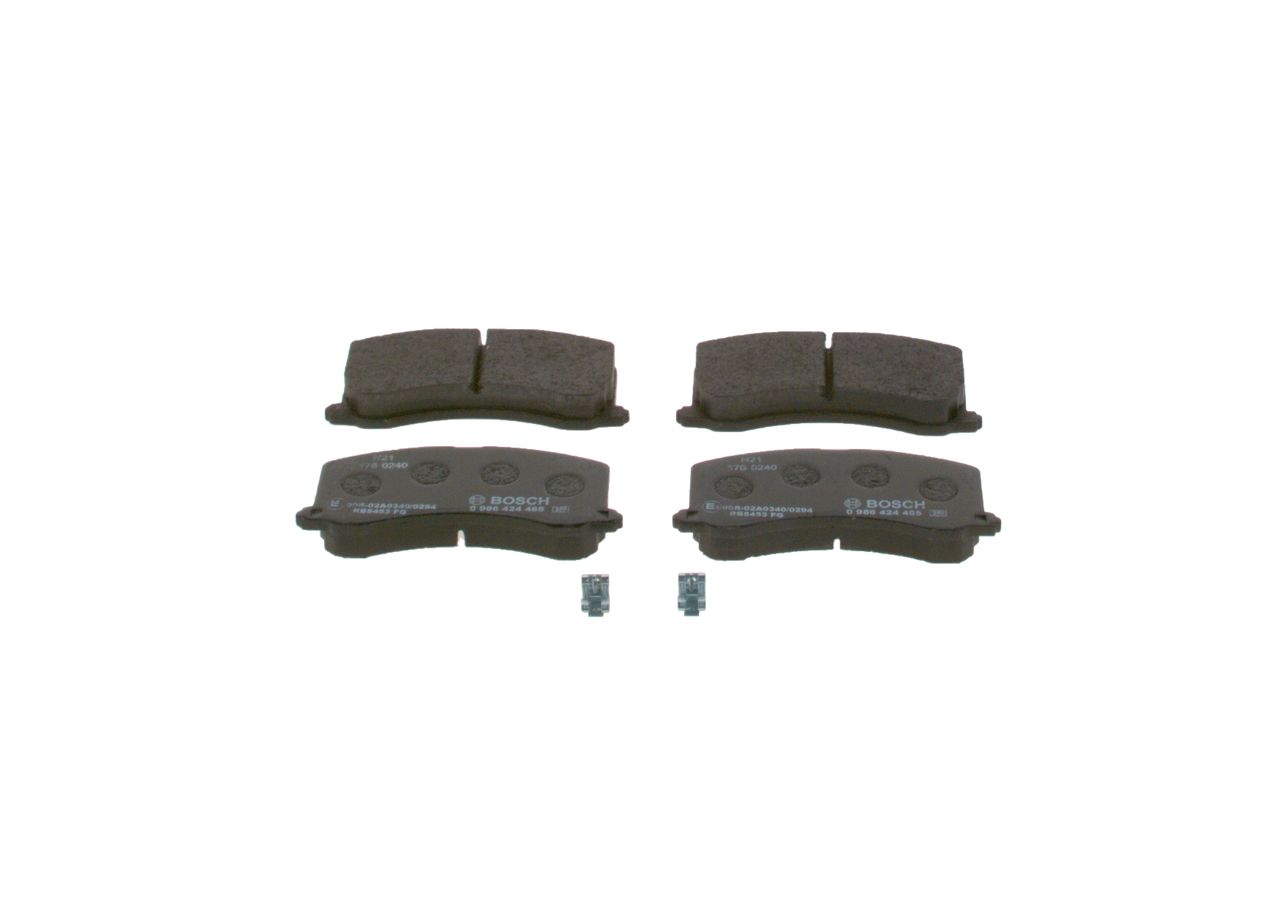 BOSCH 0 986 424 465 Brake pad set, disc brake