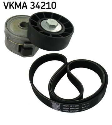 SKF VKMA 34210 V-ribbed belt set