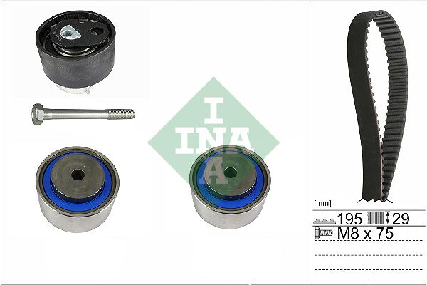 SCHAEFFLER INA 530 0765 10 Timing belt kit