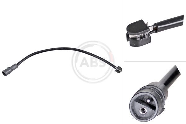 įspėjimo kontaktas, stabdžių trinkelių susidėvėjimas