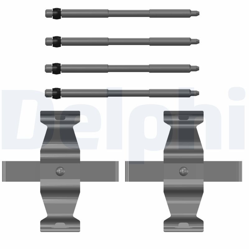 DELPHI LX0782 Accessory kit, disc brake pad