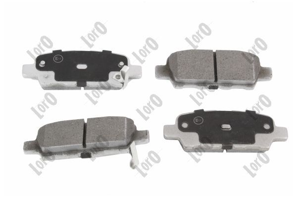 ABAKUS 231-02-020 Brake pad set, disc brake