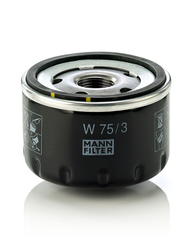 MANN-FILTER W 75/3 Oil filter