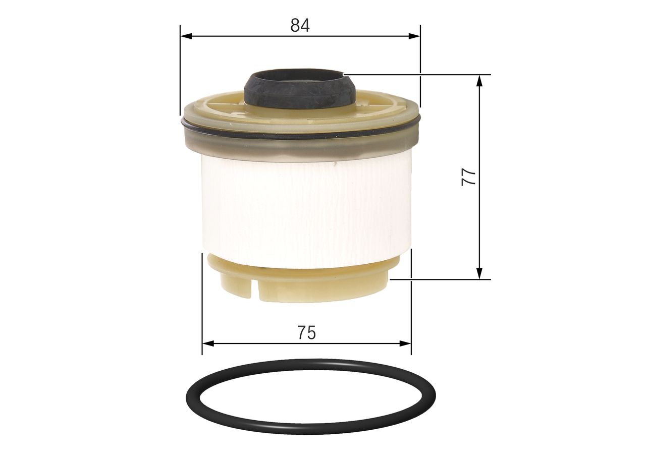 BOSCH F 026 402 115 Fuel filter