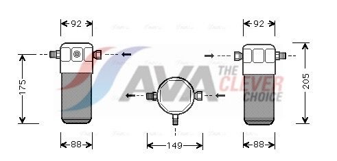 AVA CLEVER CHOICE AID032 Dryer, air conditioning