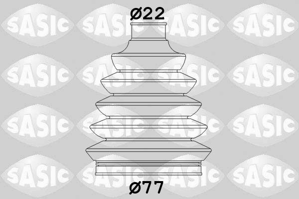 SASIC 1904036 Bellow kit, drive shaft