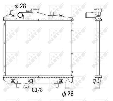 Radiator, engine cooling-4