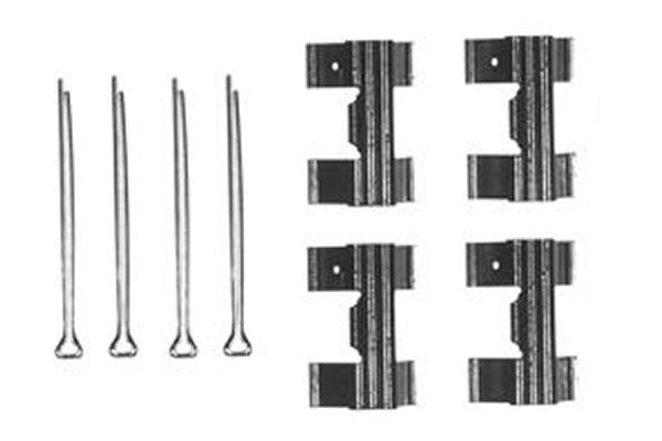 TRW PFK131 Accessory kit, disc brake pad