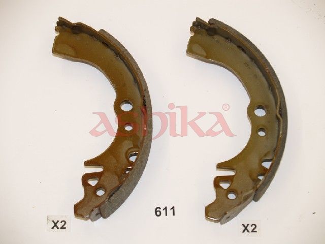 ASHIKA 55-06-611 Brake shoe set
