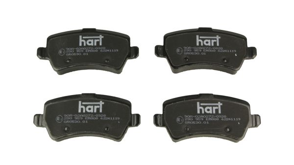 HART 230 959 Brake pad set, disc brake