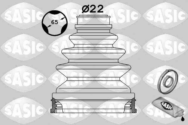 SASIC 1906018 Bellow kit, drive shaft
