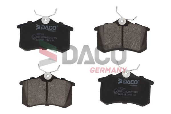 DACO 320201 Brake pad set, disc brake
