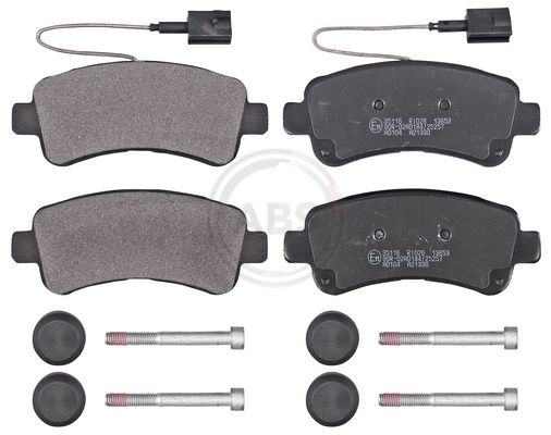 A.B.S. 35116 Brake pad set, disc brake