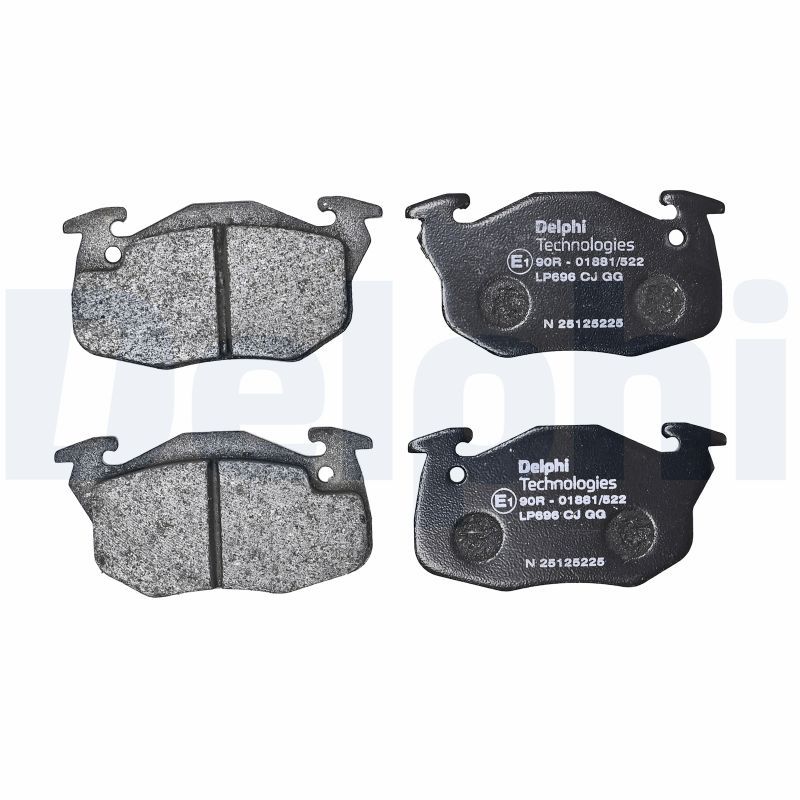 Brake Pad Set, disc brake-1