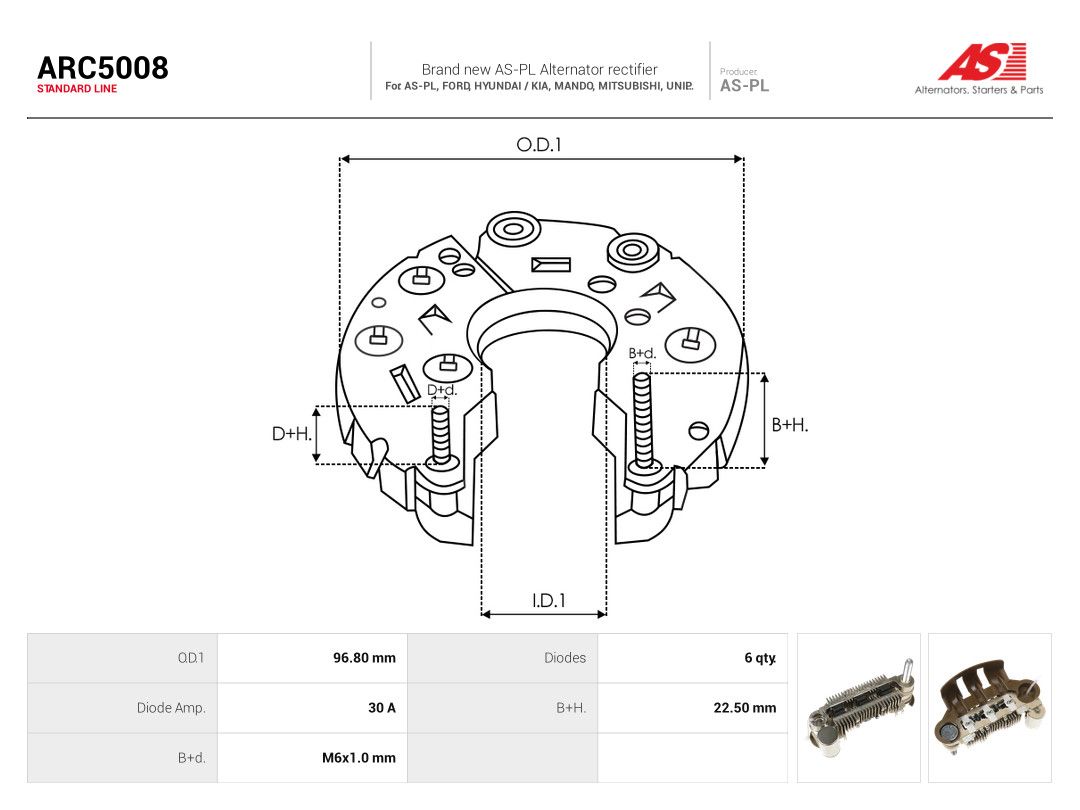 Rectifier, alternator-2