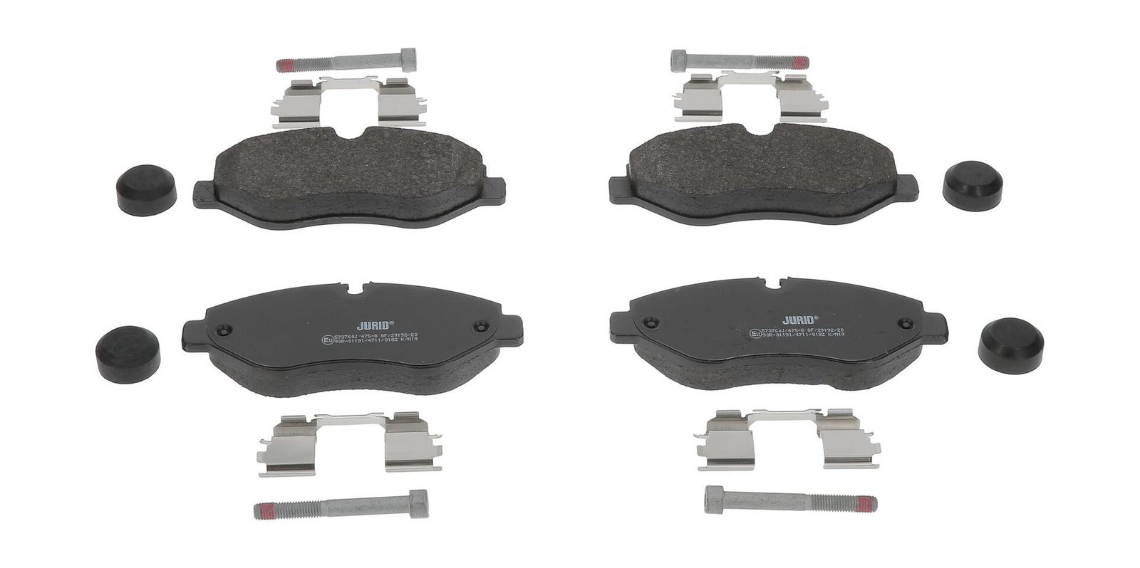 JURID 573760J Brake pad set, disc brake