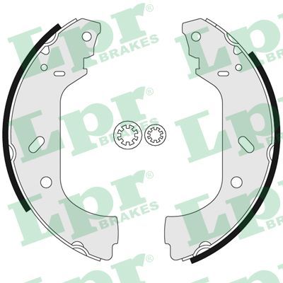 LPR 07150 Brake shoe set