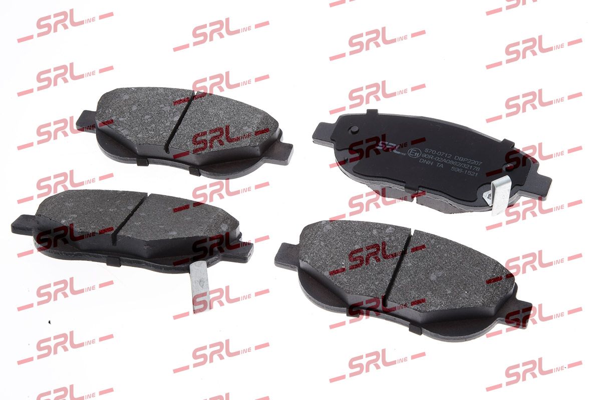 SRLINE S70-0712 Brake pad set, disc brake