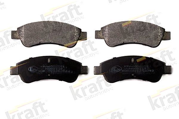 KRAFT AUTOMOTIVE 6006051 Brake pad set, disc brake
