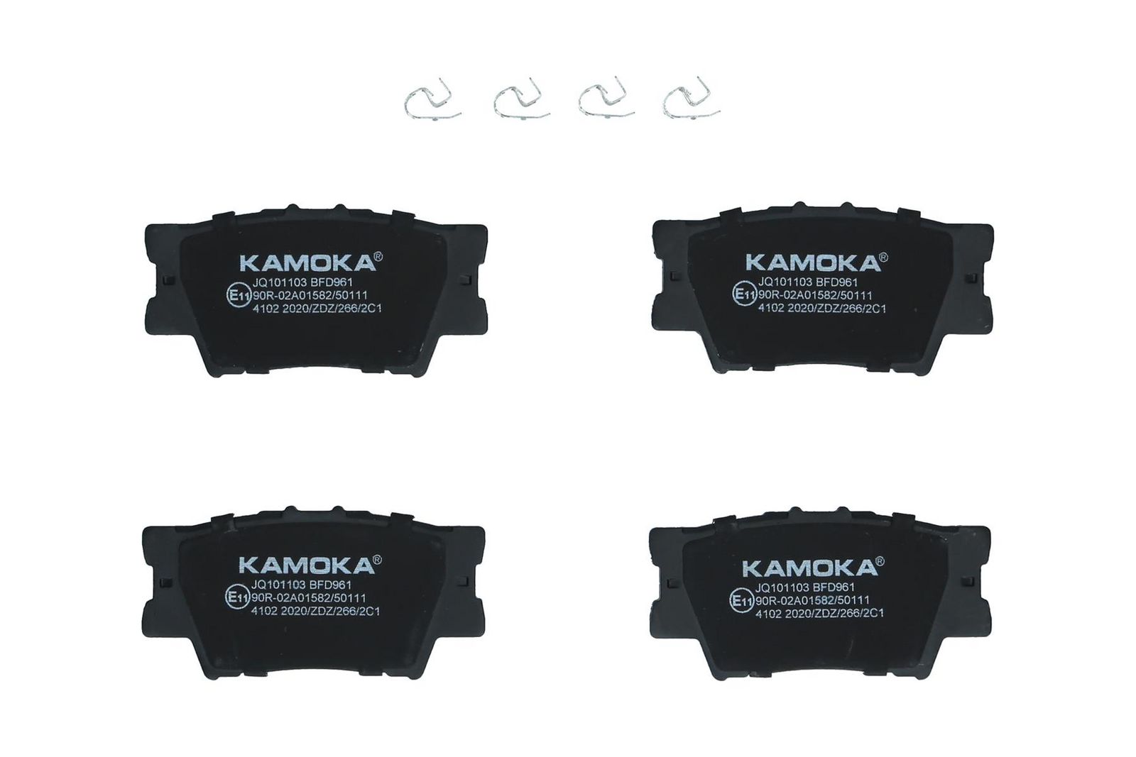 KAMOKA JQ101103 Brake pad set, disc brake