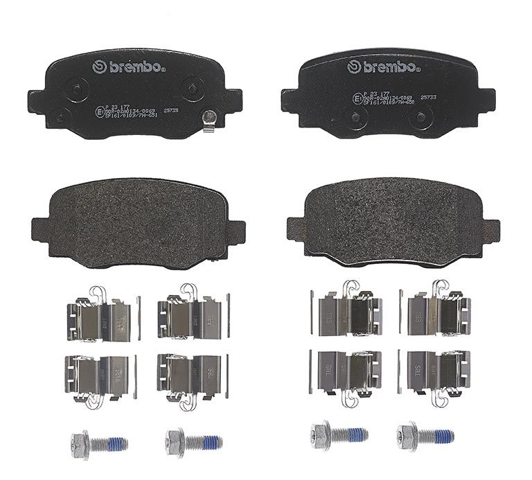 BREMBO P 23 177 Brake pad set, disc brake