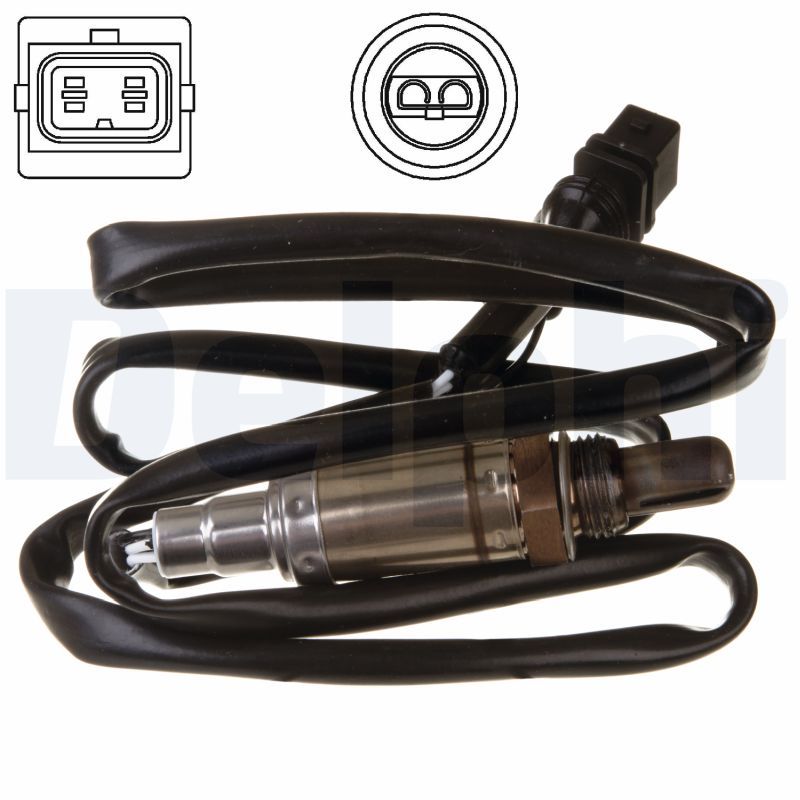 DELPHI ES10242-12B1 Oxygen sensor