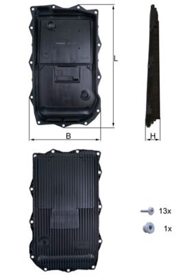 Oil Sump, automatic transmission
