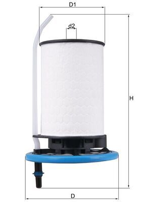 KNECHT KX 398 Fuel filter