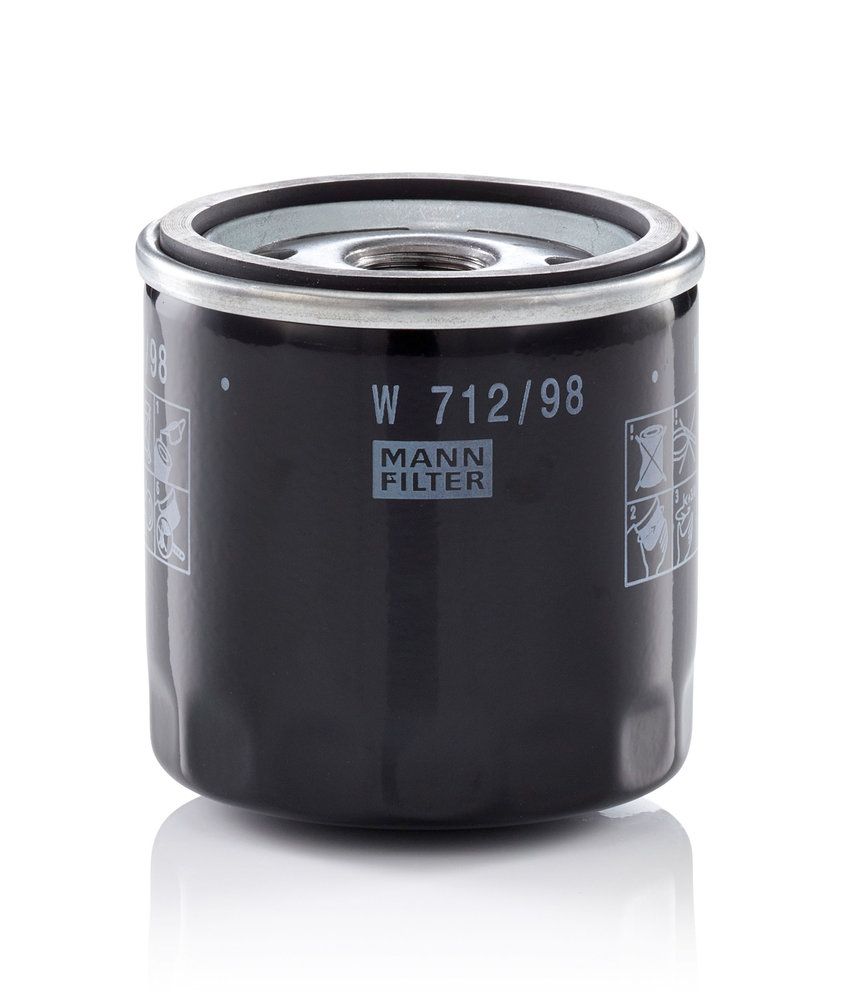 MANN-FILTER W 712/98 Oil filter