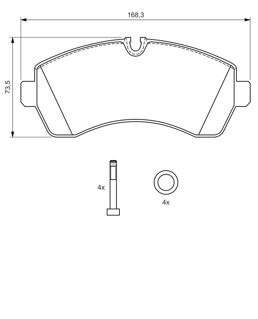 Brake Pad Set, disc brake-6