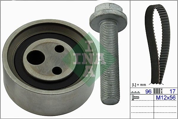 SCHAEFFLER INA 530 0490 10 Timing belt kit