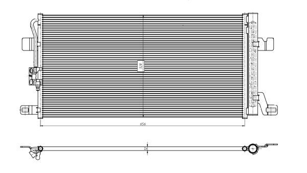 Condenser, air conditioning-6